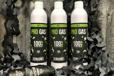 ZO Pro Gas Pack of 6 (Bundle) - Detail Image 3 © Copyright Zero One Airsoft